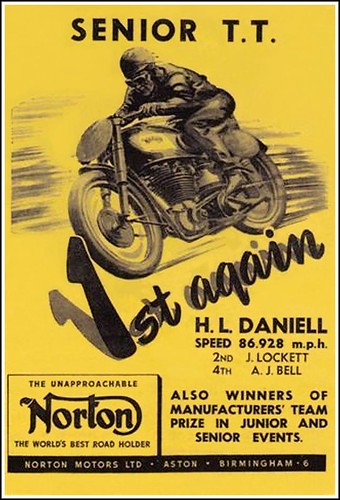 1949 IOM TT Norton Wins Again! by bullittmcqueen