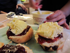Scones with Clotted Cream and Jam