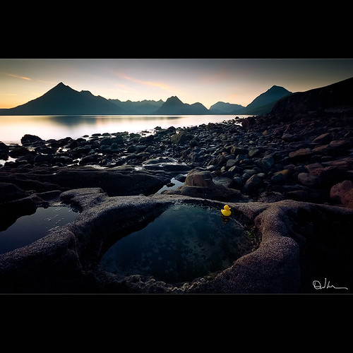 A Calm Evening over Elgol by David Hannah