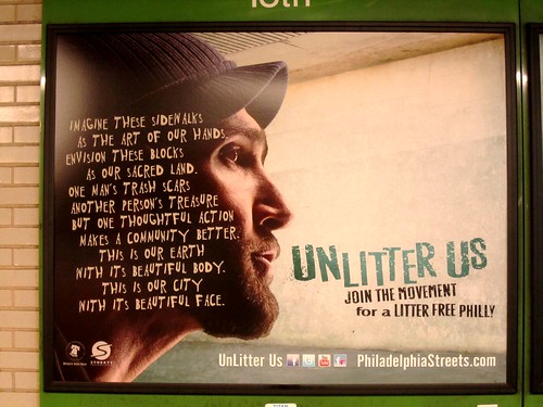 Litter Free Philadelphia Campaign by Edu-Tourist