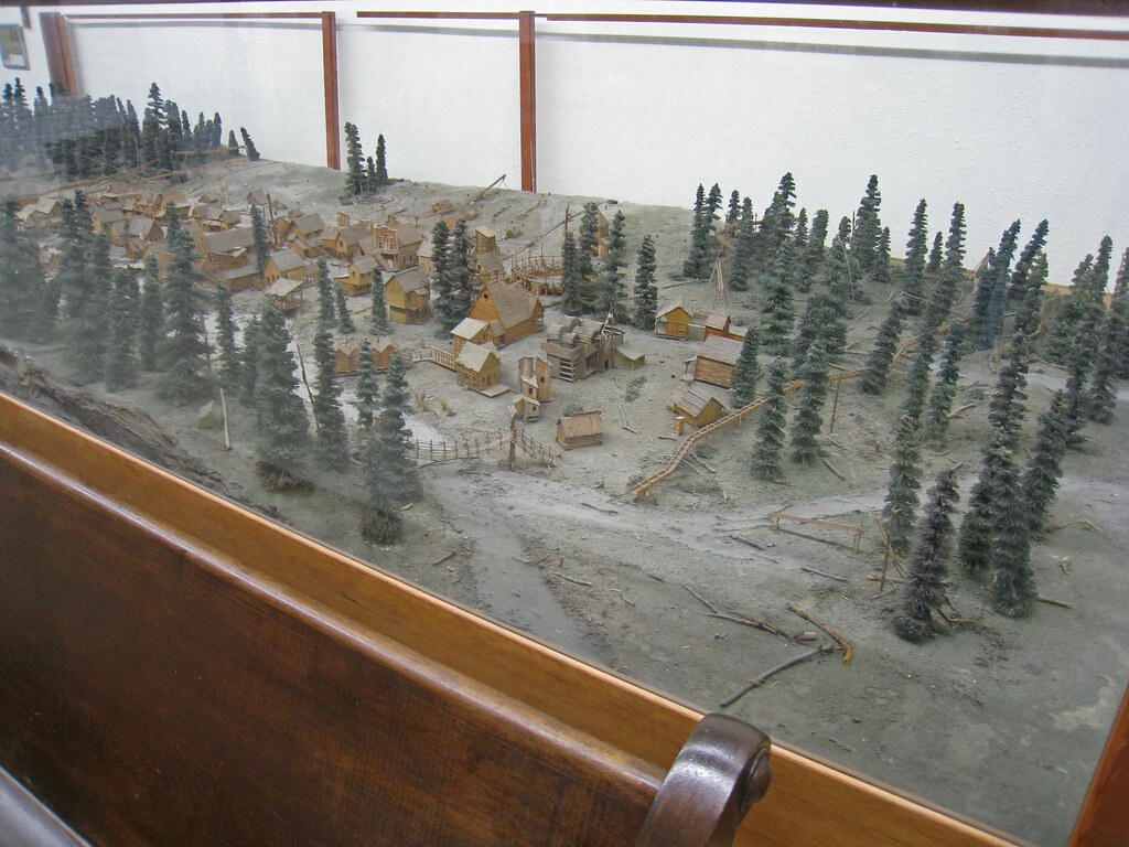 film set model for Paint Your Wagon