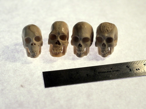 Carved Skulls