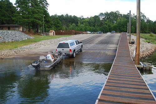 There are three boat ramps at Occoneechee State Park