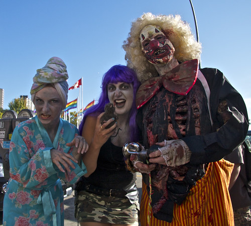 Vancouver Zombie Walk 2011 - Creepy Clown