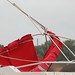 This bimini frame was the only damage I noticed around the marina this morning.