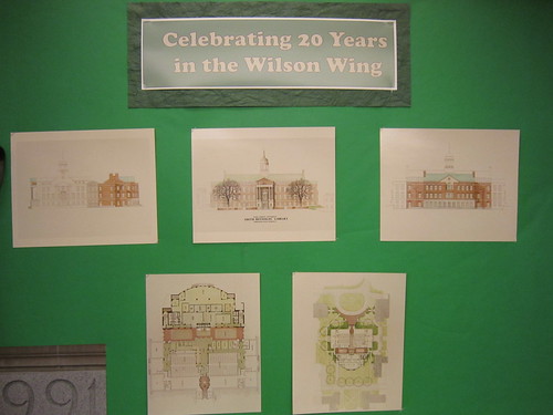 20 years in the ZSR Library Wilson Wing exhibit