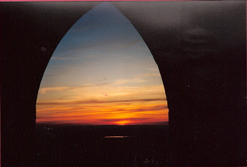 Sunset from the Tor