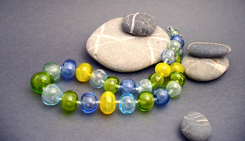 Lampvork, hollow glass beads, beads