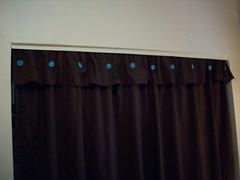 Closet Curtain Buttons
