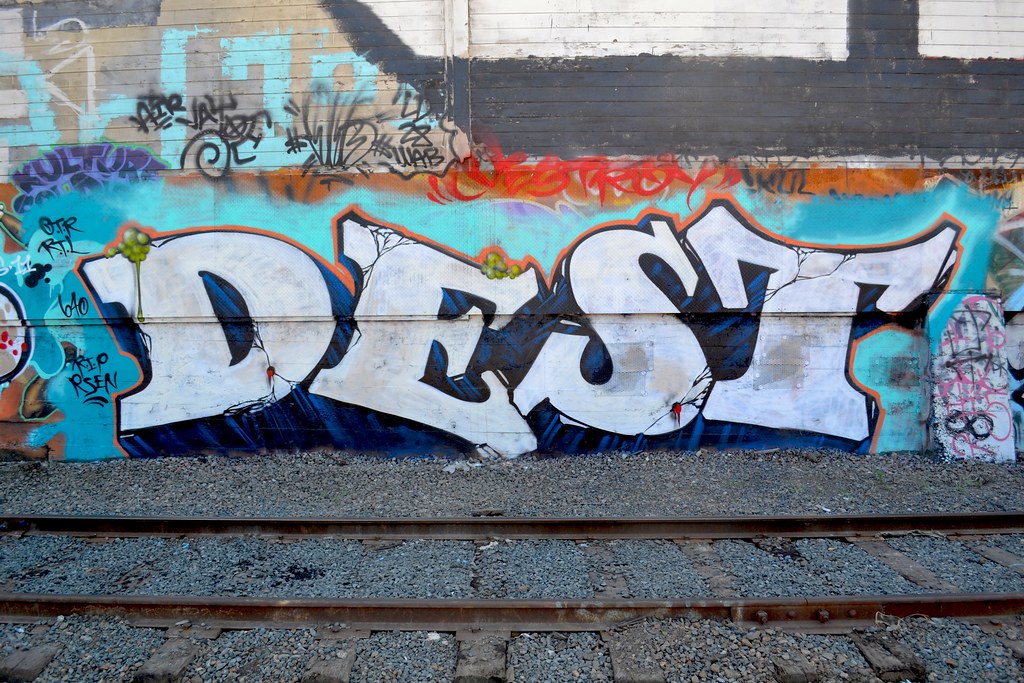 DEST, 640, Graffiti, the yard, Oakland