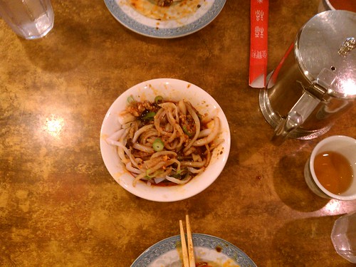 Cold jelly noodles Chengdu style