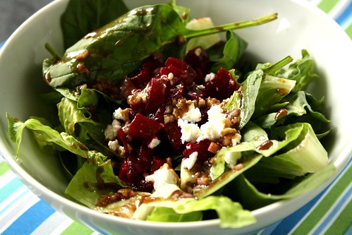 Mairlyn Smith's Roasted Beets and Goat Cheese Salad