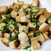 hemp tofu with raisins and pinenuts - tofu di canapa con uvetta e pinoli