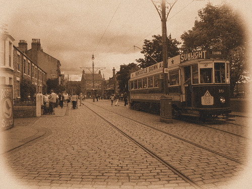 Tram in the Town