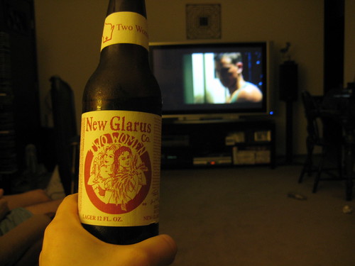 New Glarus Two Women beer and Matt Damon