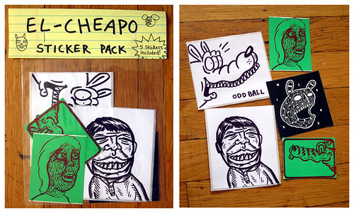 El Cheapo sticker packs