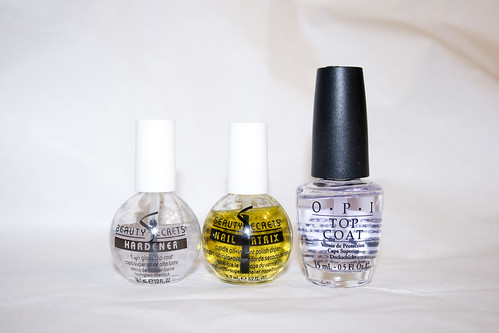 Secrets Nail Matrix, which is a cuticle oil and instant polish dryer!