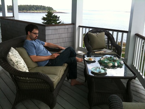 Relaxing in Maine