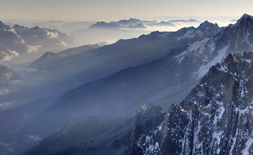 From Chamonix to Courmayer - Aiguille du Midi 06