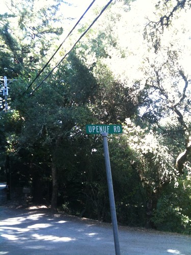 OLHの頂上近くで交差するこの道の名前がとても好き。この辺りにくる頃は必ずこんな気分になってる。