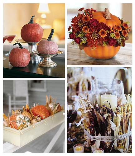  your centerpieces for a fall wedding Pretty pumpkins beautiful squash 