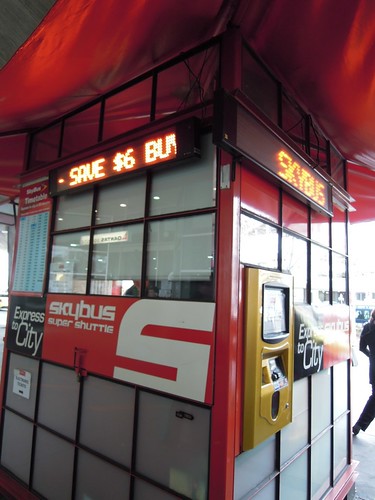 Skybus ticket counter