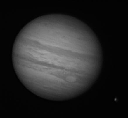 Jupiter and Europa 2011-09-02_03-41-03 IR by Mick Hyde