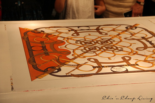 Hermes Festival des Metiers - making a scarf 3- by ChicnCheapLiving