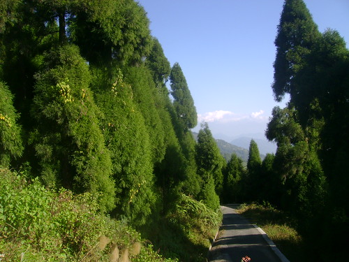 The road going up from Maneybhanjan