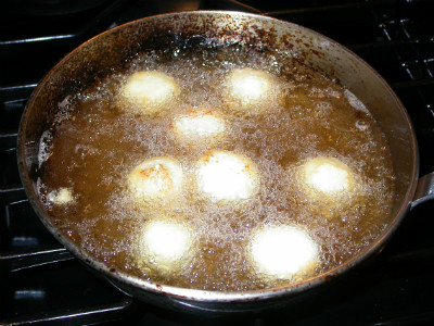 Frying Dumplings