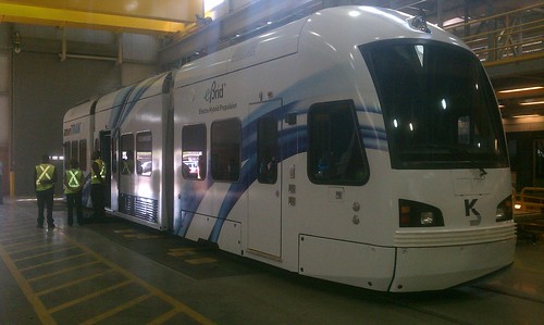Wonder what a #TempeStreetcar might look like? Check this bad boy out. #RailLife