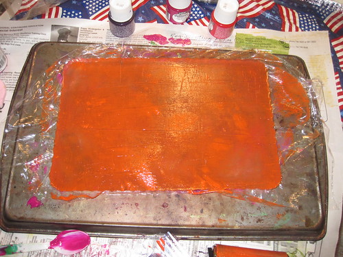 painted gelatin