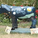 Artistic cow at Cultual Center