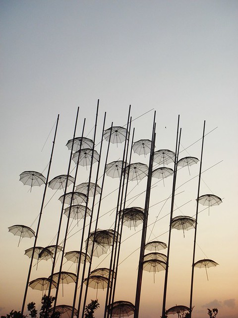 Thessaloniki umbrellas