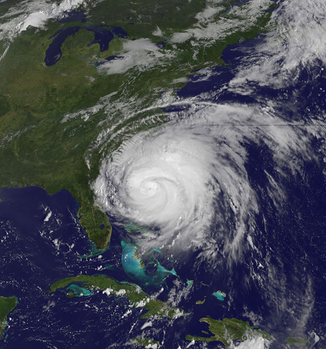Hurricane Irene Captured August 26, 2011