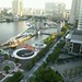 パンパシフィック横浜ベイホテル東急のテラスから見た遊園地の写真
