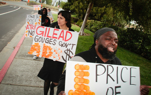 AIDS Drug Pricing Protest