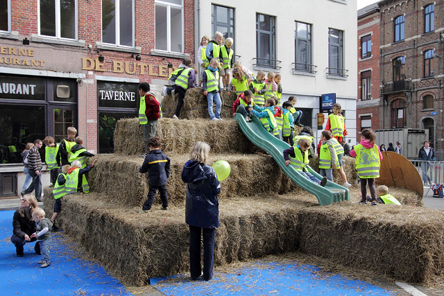 Veeprijskamp op het Sint-Jacobsplein - jaarmarkt Leuven 2011