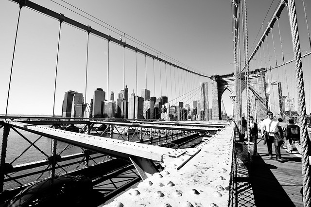 Skyline from Brooklyn Bridge