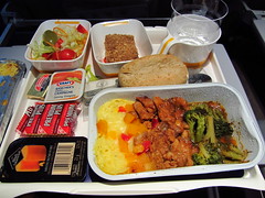 Lufthansa Hot Dinner - Chicken Meal