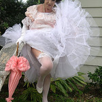 Me Pink White Garden Wedding