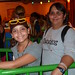 Sydni and Diane ready to ride Toy Story Mania at Disney's Hollywood Studios