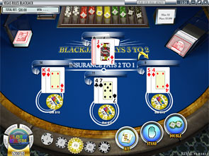 Blackjack Multi-Hand Rival Rules