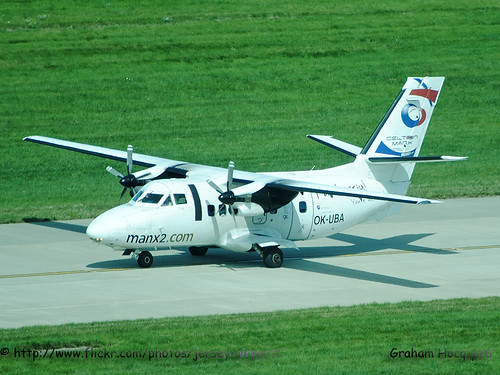 OK-UBA Let L-410 UVP-E3 Turbolet by Jersey Airport Photography