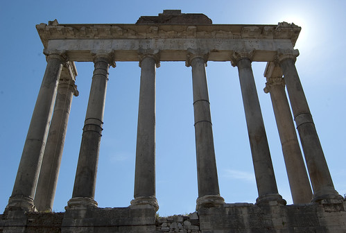 Temple of Saturn ruins