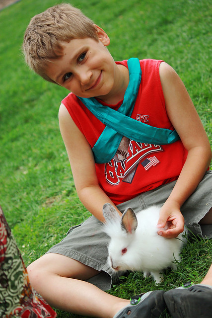 sam with bunny 2