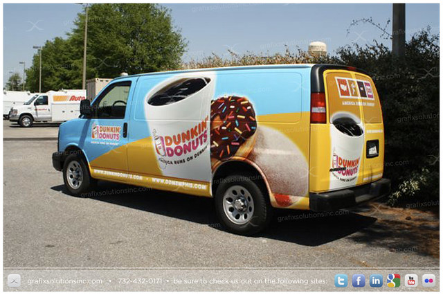 chevy donuts delivery express van dunkin coolatta