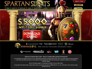 Spartan Slots Casino Home