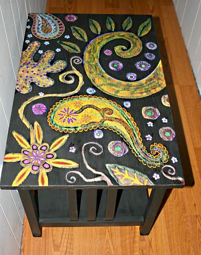 Coffee Table 32" x 21" x 21" by Rick Cheadle Art and Designs