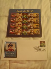 D23 Expo Disney First Day of Issue Stamps